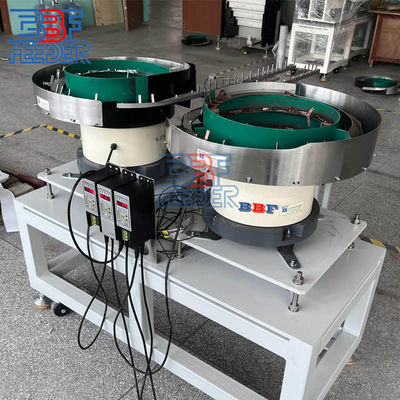 500W Afag Controller Vibratory Bowl Feeder Özel Boşluklar Kapakları Kapsula Fındık Parçacığı için