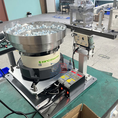 Rotary Vibratory Bowl Feeder Plastik Parçalar İki Şerit Vibrating Feeding Machine