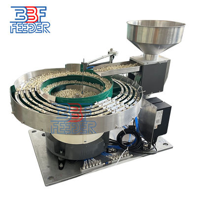 Rotary Screw Bowl Feeder Küçük Plastik Bolts Besleme Ekipmanı titreşim besleyicisi