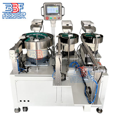 PLC Sistemi Bowl Feeder Makine Metal Blok titreşimli parçalar Feeder