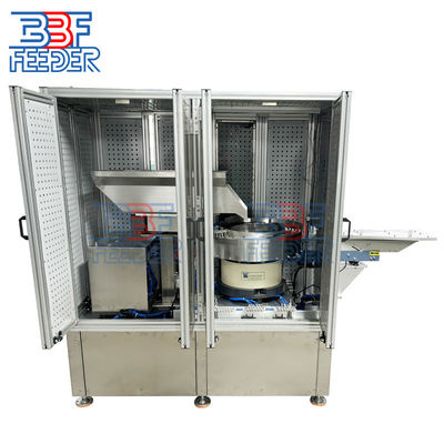 Elektromanyetik titreşim kase besleyici makine plastik vida parçaları hopper besleme