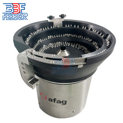Magnetik Bolt Rivet Pills Parçalar Vibratory Bowl Feeder With Bowl Finishing Polishing Or PU Coating