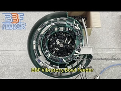 Rotary Vibrate Bowl Feeder Plastik Parçalar İki Şerit Vibrating Besleme Makinesi