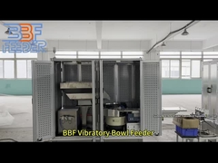 Özel Büyük Kapasite Vibratory Bowl Feeder Hopper Plastik Küçük Parçalar Feeder