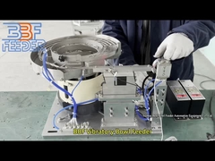 CE Sertifikası titreşimli kase besleyicisi CNC seçme mekanizması Metal parçalar vida besleme