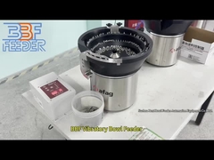 Magnetik Bolt Rivet Pills Parçalar Vibratory Bowl Feeder With Bowl Finishing Polishing Or PU Coating