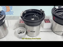 Kesin yönelim besleme bileşenleri kapağı düğme grommets titreşim kase besleyicisi