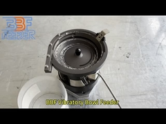 Endüstriyel titreşimli kase besleyicisi Özel ayarlanabilir hız Otomatik Küçük Parçacık kase besleyicisi