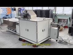 Endüstriyel titreşimli döner kase besleyicisi Asansör hopper büyük parça besleyicisi