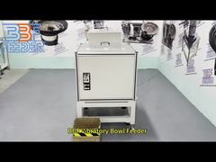 Özel Paslanmaz Çelik titreşimli kase besleyici Hopper ile dayanıklı parça yönlendirme besleyici